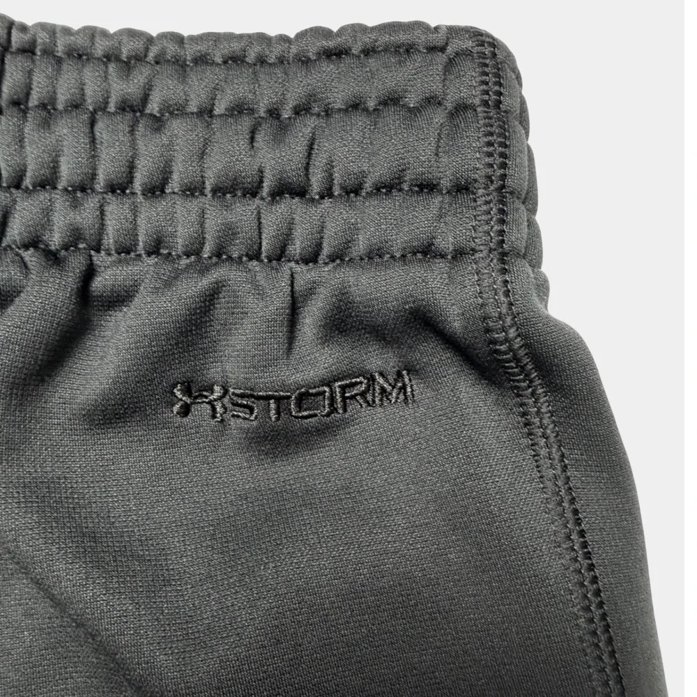 Under Armour Storm ColdGear Sweatpants Mens Med Black Excellent Joggers Wide Leg